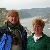View of Rhine valley from Loreley