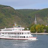 Our cruise ship on the Rhine !
